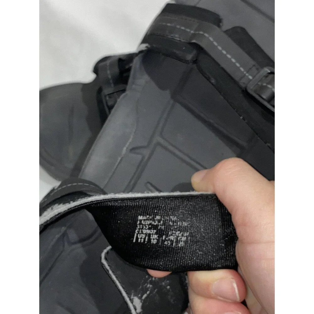 Nike ACG Sport Vintage Sandals Black Red Hiking Walking Running Sz 11